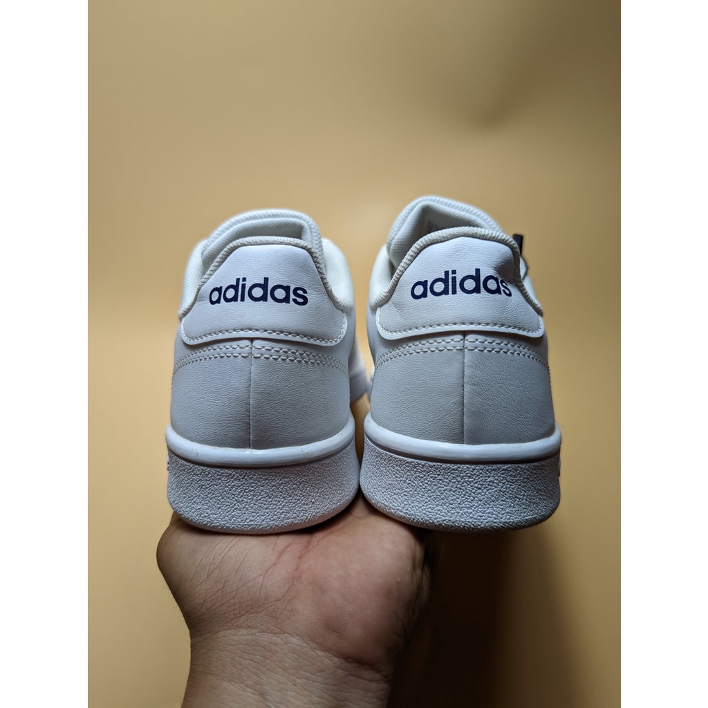 Giày 2hand Adidas Adiset SL 'White Black' BC0130 - Giày Cũ Sài Gòn