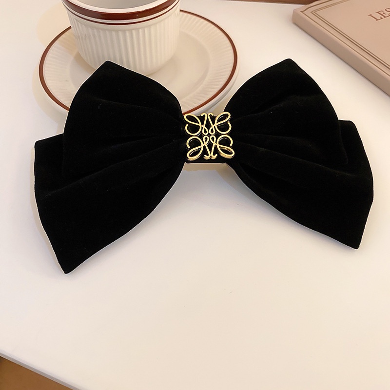 Kẹp Tóc Đính Nơ Phong Cách Mùa Xuân 2022 Cho Bé Gái Dễ Phối Đồ