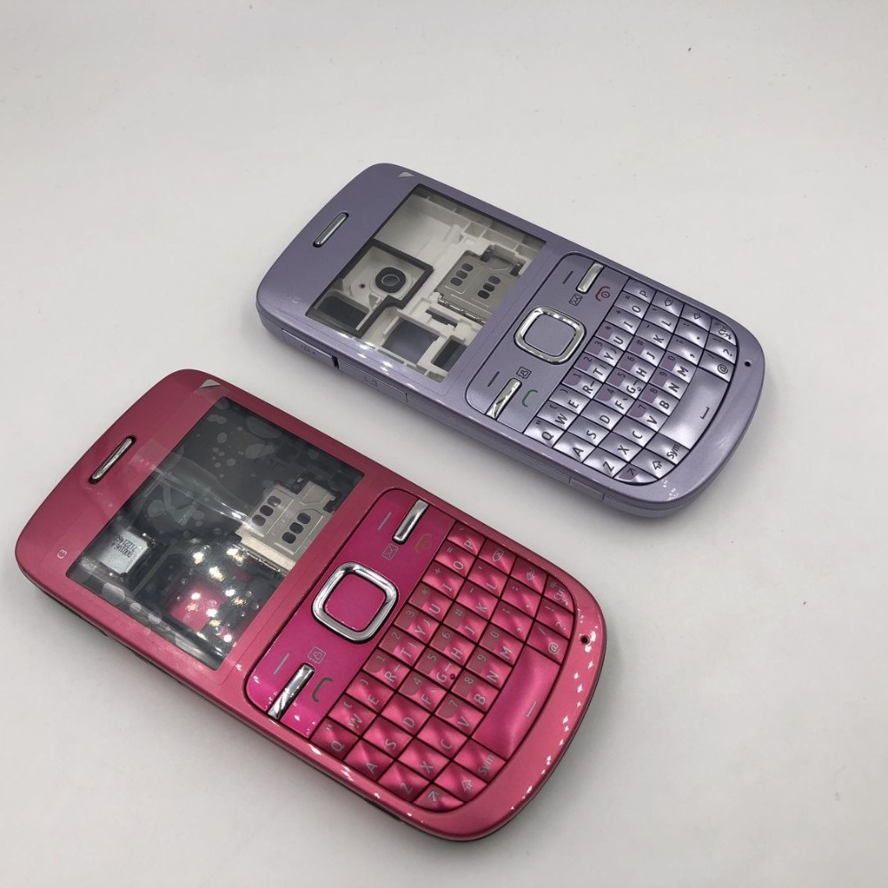Nắp Đậy Pin Toàn Diện + Khung Giữa Thay Thế Chuyên Dụng Cho Nokia C3 C3-00 C3-00