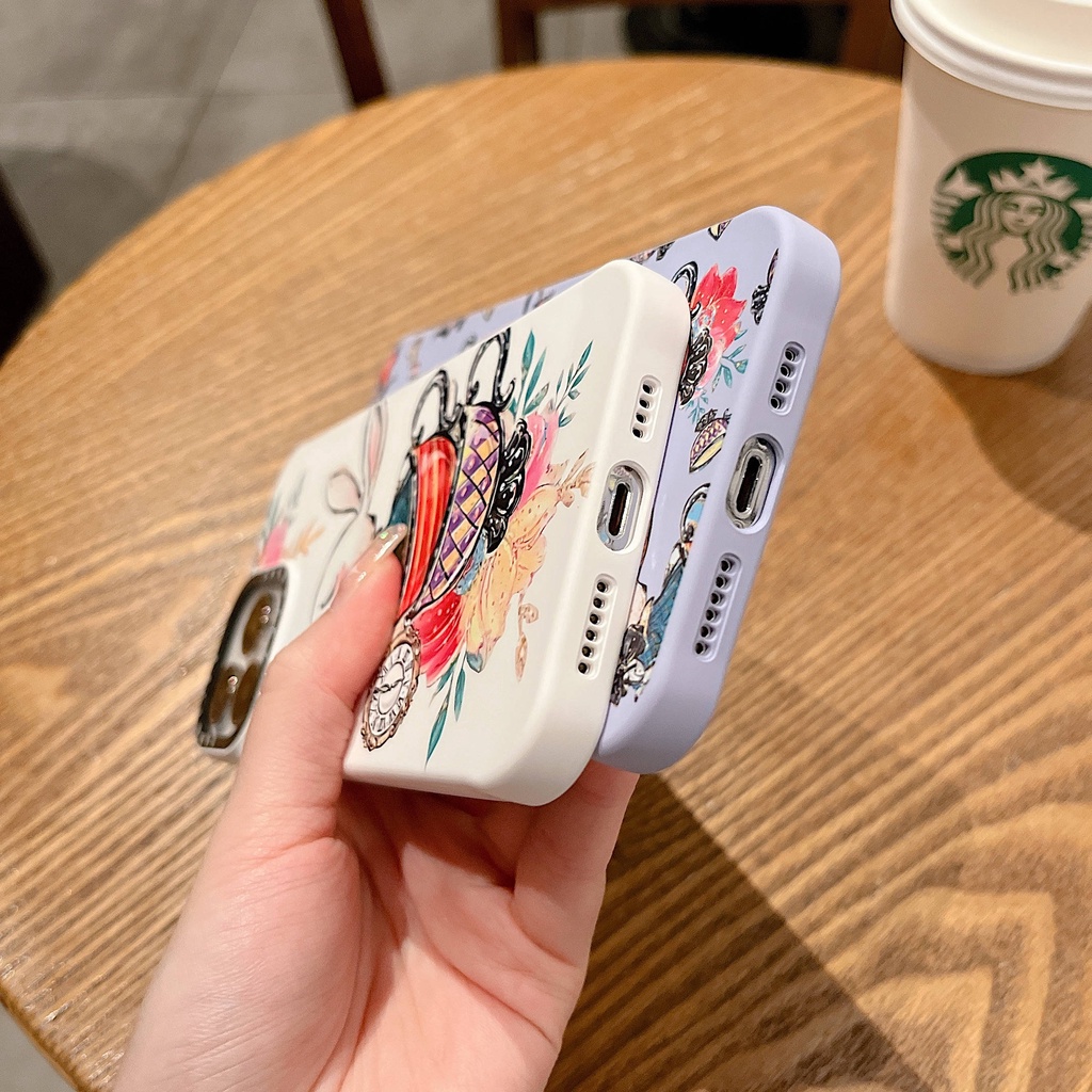 Ốp Điện Thoại Mềm Hình Thỏ Đáng Yêu Cho iPhone13Pro iP12Pro XS iPhone11 12Promax 13Promax 11 12 13 iPhone11 12Promax 13Promax 11 12 13