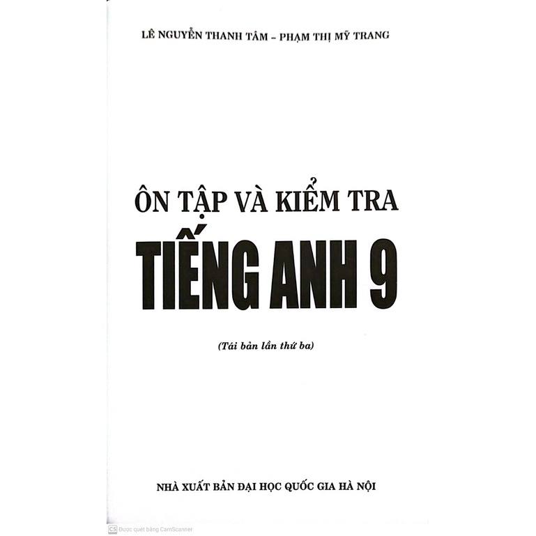 Sách - Ôn tập và kiểm tra Tiếng Anh 9