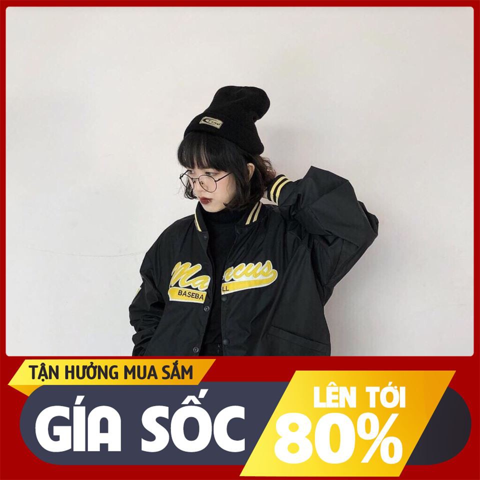 [ Sale Off ] Áo Khoác Dù BOMBER MC MARCUS Vàng Unisex thời trang trẻ em