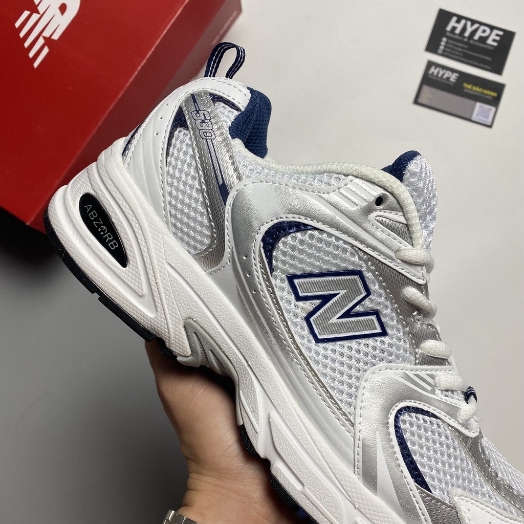 Giày sneaker New Balance 530 White Grey  - Hype Sneaker | Phiên bản high quality