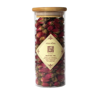 Combo 04 Lọ thủy tinh borosilicate nắp gỗ 1000 ML