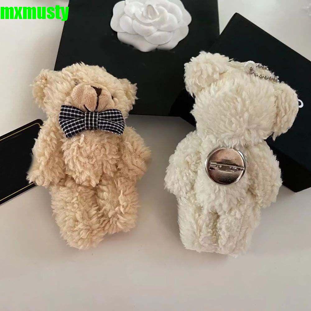 Ghim cài áo hình chú gấu bông dễ thương phong cách Hàn Quốc