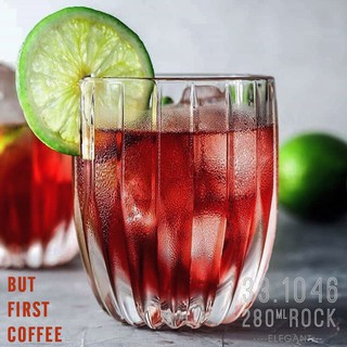 [ Ly cốc cafe ] - Ly cafe đá - 280ml - Coffe Time > MS 33.1046