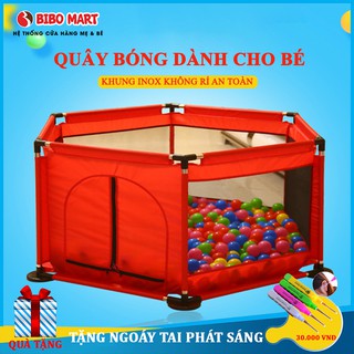 Lều bóng dành cho bé kèm bóng, bé thoải mái chơi tại nhà