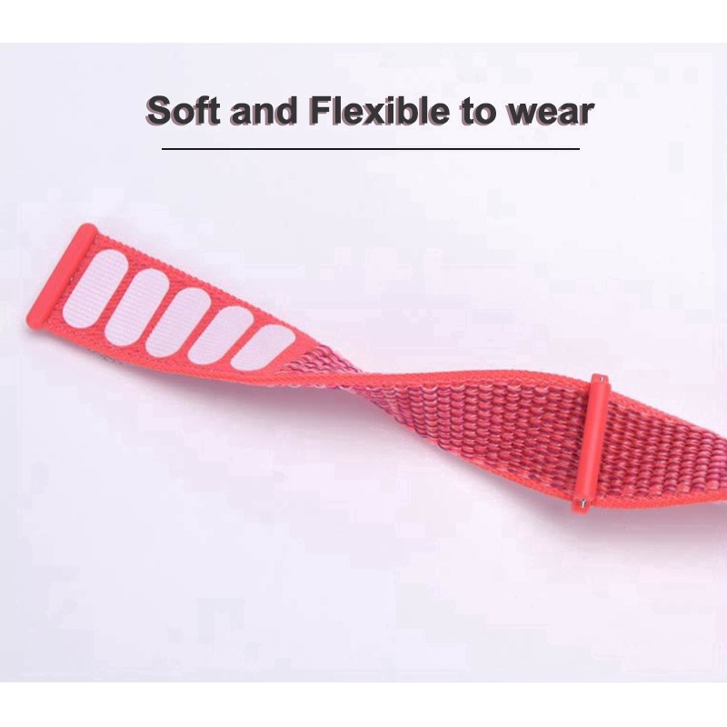 Dây đeo đồng hồ thông minh bằng nylon 20mm cho for Xiaomi Huami Amazfit Bip 1S U