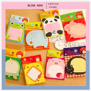 Giấy note ghi chú hình động vật đáng yêu - Mẫu Giao Ngẫu Nhiên