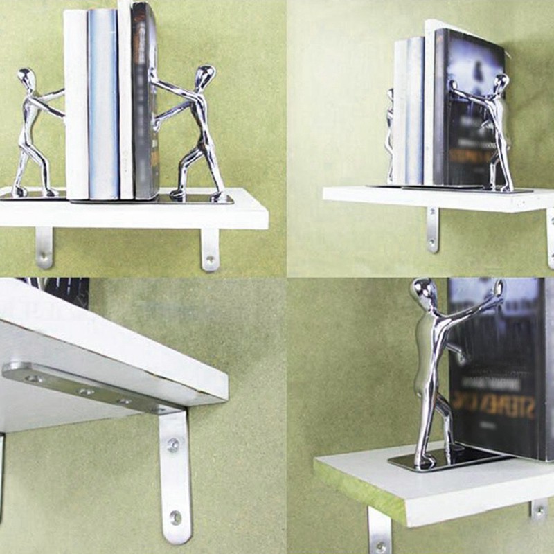 Bộ 4 giá đỡ chữ L chất liệu thép không gỉ siêu chắc | BigBuy360 - bigbuy360.vn