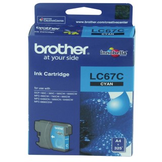 Mực in Brother LC-67BK dùng cho máy MFCJ615,385C,185C,490CW,5490CN