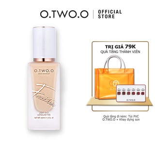 Kem nền O.TWO.O dạng lỏng mềm mịn nhẹ chống nắng lâu trôi 30ml
