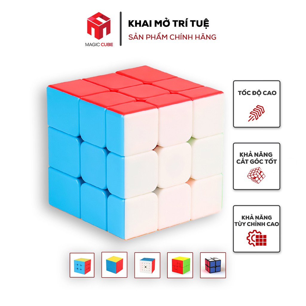 Rubik 1x1 2x2 3x3 4x4 5x5 Moyu Charm Dragon Series Rubik's SPEED CUBE Giá Rẻ Nha Trang