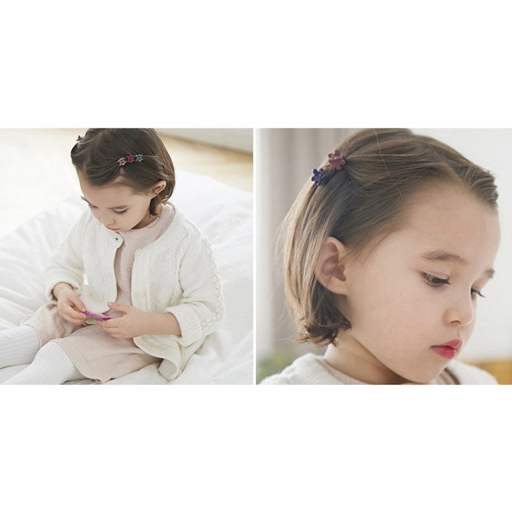 [COMBO 10] Kẹp tóc hoa mini siêu dễ thương 2100