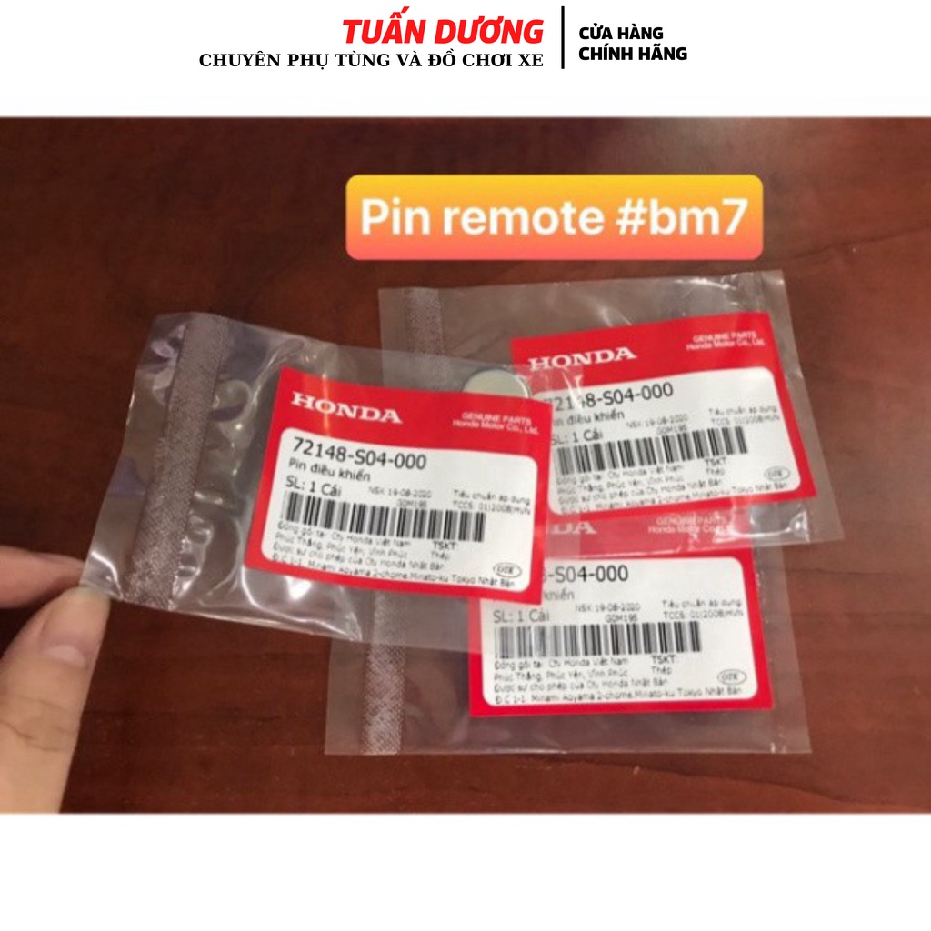Pin Điều Khiển Các Dòng Xe Khóa Thông Minh Honda [ CHÍNH HÃNG ] - Pin Remote Smartkey Dùng Cho Dòng Xe Khóa Thông Minh