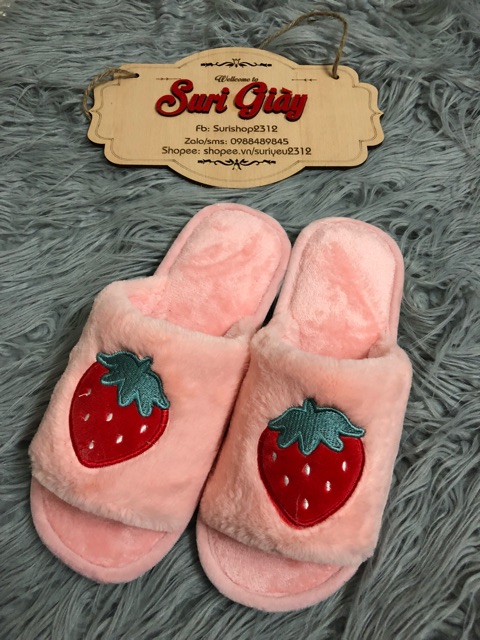 dép lông đi trong nhà