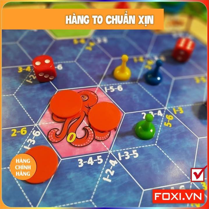 Board game-Đi tìm kho báu Mini 6 Foxi-phát triển tư duy toàn diện-kỹ năng quản trị và logic