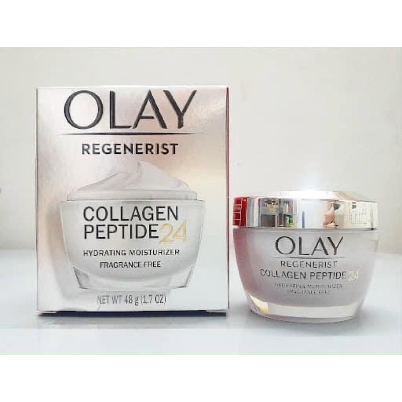 Kem Olay Olay Regenerist Collagen Peptide 24 Mỹ dưỡng da chống lão hóa, tái tạo da 48g