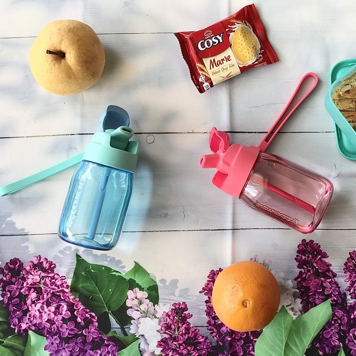 Bình nước Mini Lohas With Straw 350ml chính hãng TUPPERWARE