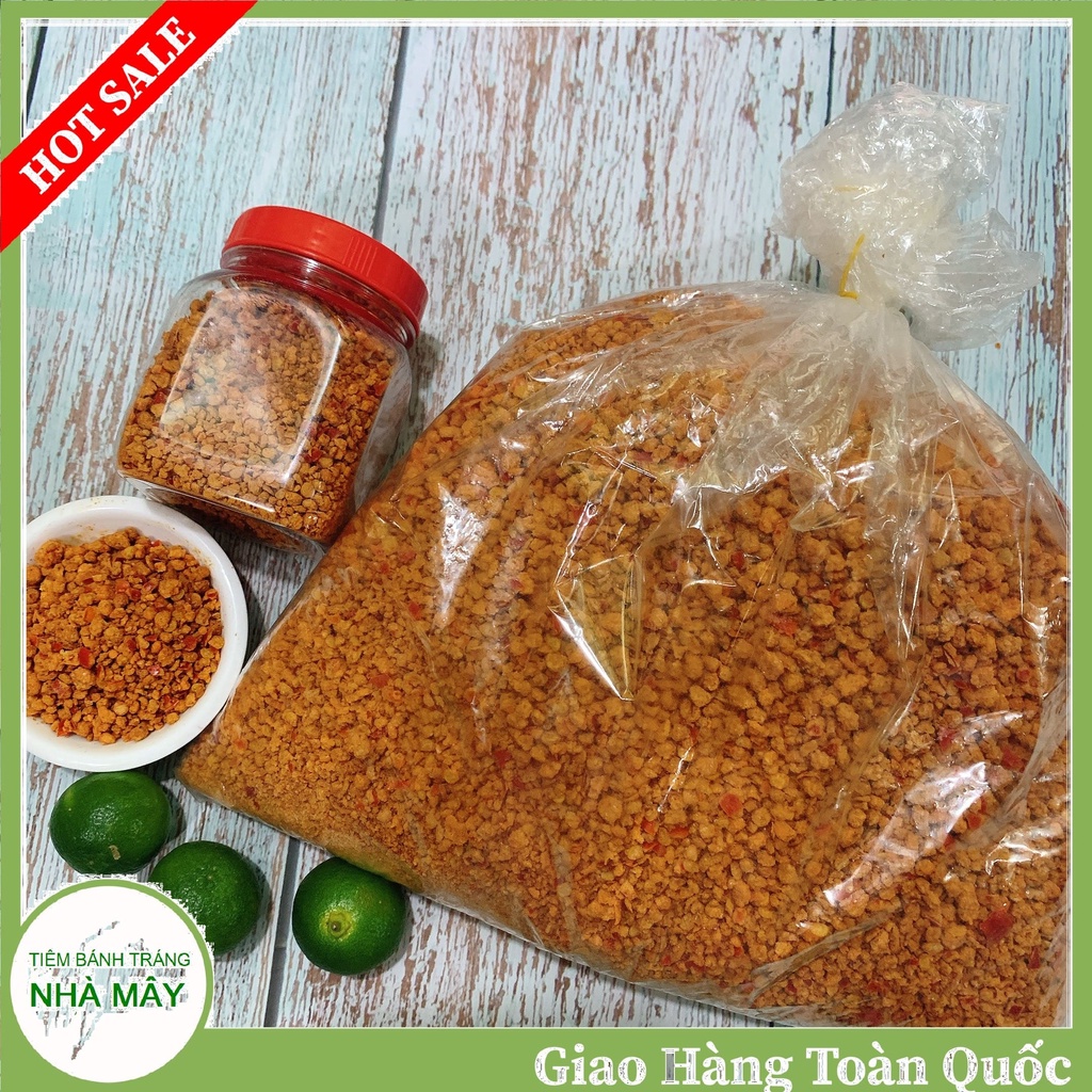 Muối Tôm Tây Ninh Loại 1 Hạt To Giòn Ít Mặn Cay Cực Ngon