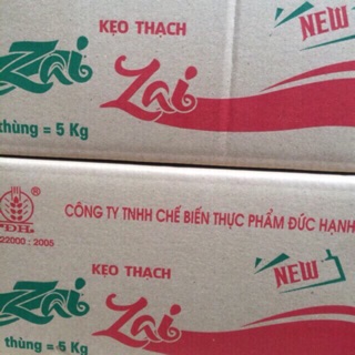 Thùng 5kg thạch zai zai Đức Hạnh