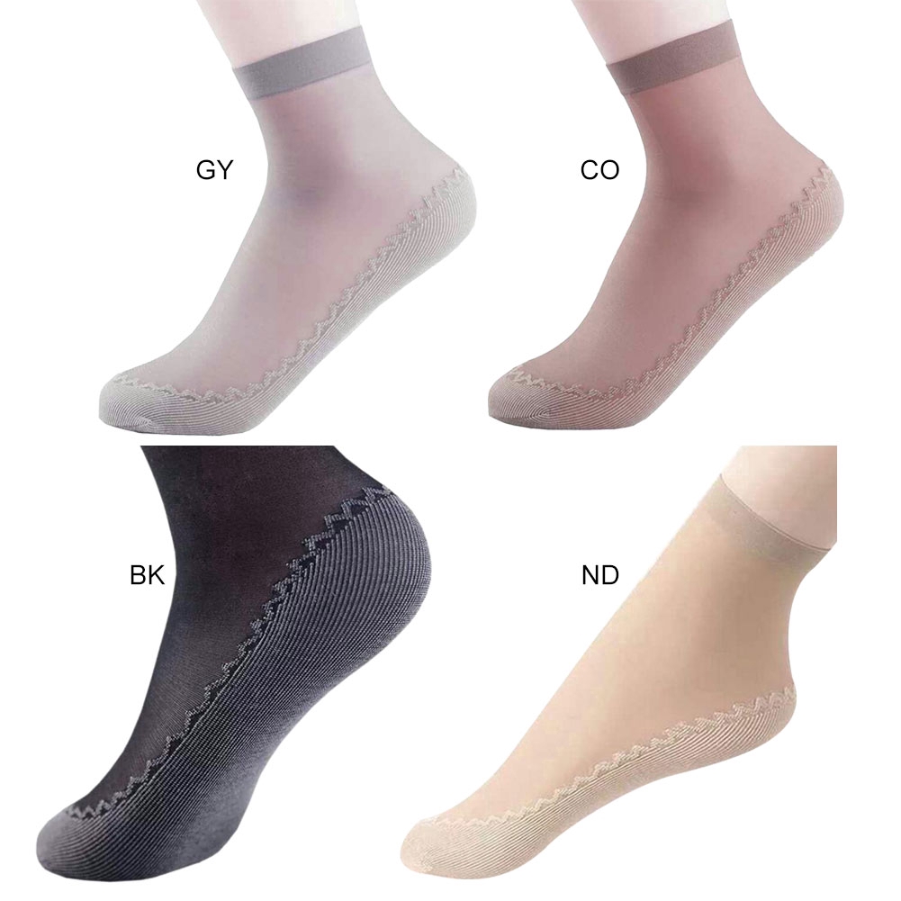 Vớ Trong Suốt Thoáng Khí Chống Trượt Cho Nữ