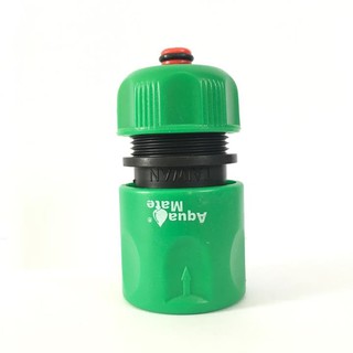 Cut nối nhanh Aqua Mate W-3140 có chức năng ngăn nước 1 chiều dùng nối ống nước mềm 14-16mm, 1 đầu nối nhanh âm.