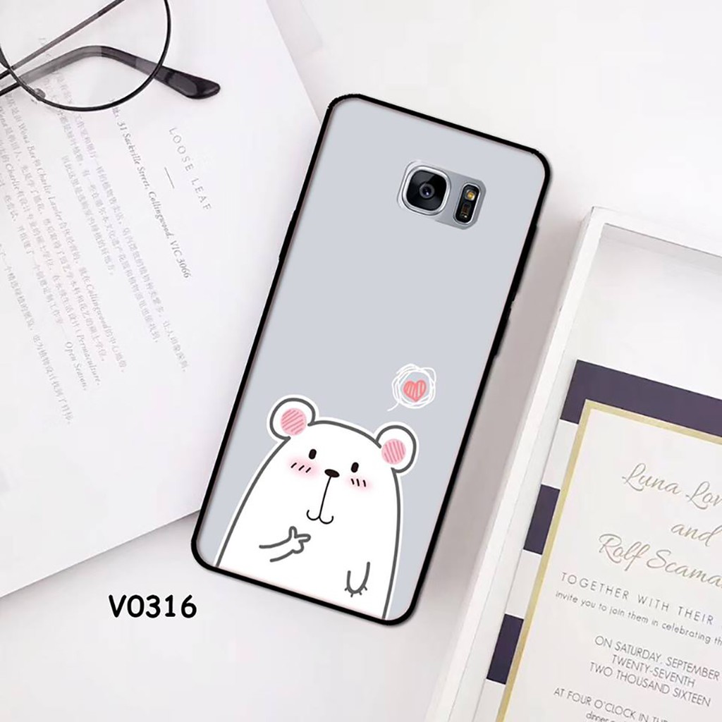 ỐP LƯNG SAMSUNG S7 - SAMSUNG S7E IN HÌNH CẶP ĐỔI CUTE DÀNH CHO DẾ IU