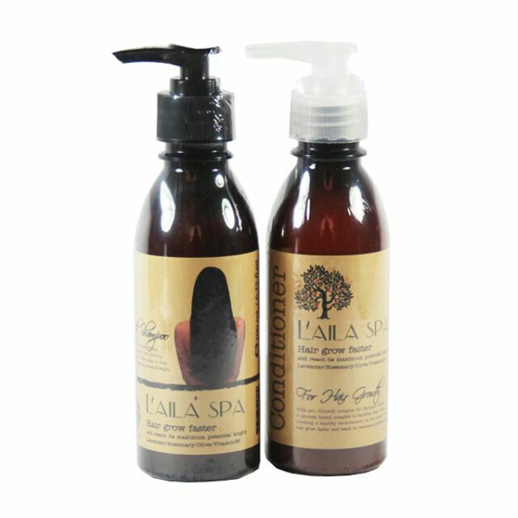 Bộ Dầu Gội + Xả Mọc Tóc Laila Spa Thái Lan