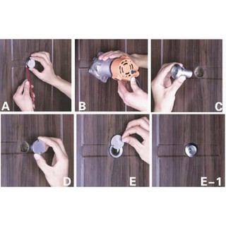 Mắt thần gắn cửa inox 304