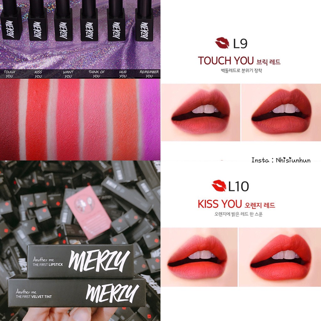 Son Merzy thỏi Another Me The First Lipstick [Son thỏi]