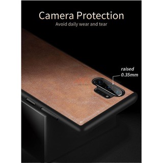 Ốp lưng da mềm Samsung Note 10 10 Plus hiệu X Level