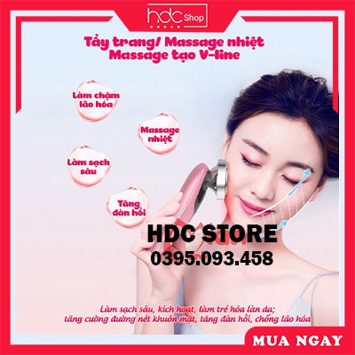 [SALE GIÁ SỐC] MÁY MASSAGE MẶT HDSD TIẾNG VIỆT BẢO HÀNH 3 THÁNG - MÁY CHĂM SÓC DA MẶT TOÀN DIỆN DRY007 | BigBuy360 - bigbuy360.vn