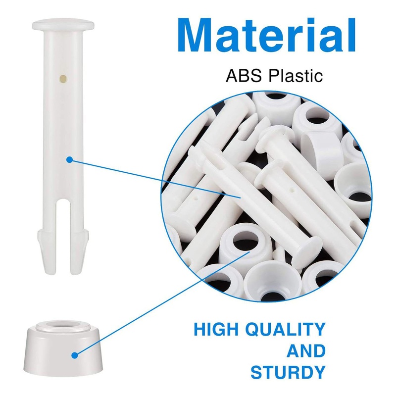 Set 12 Khớp Nối Bằng Nhựa Cho Con Dấu Hồ Bơi