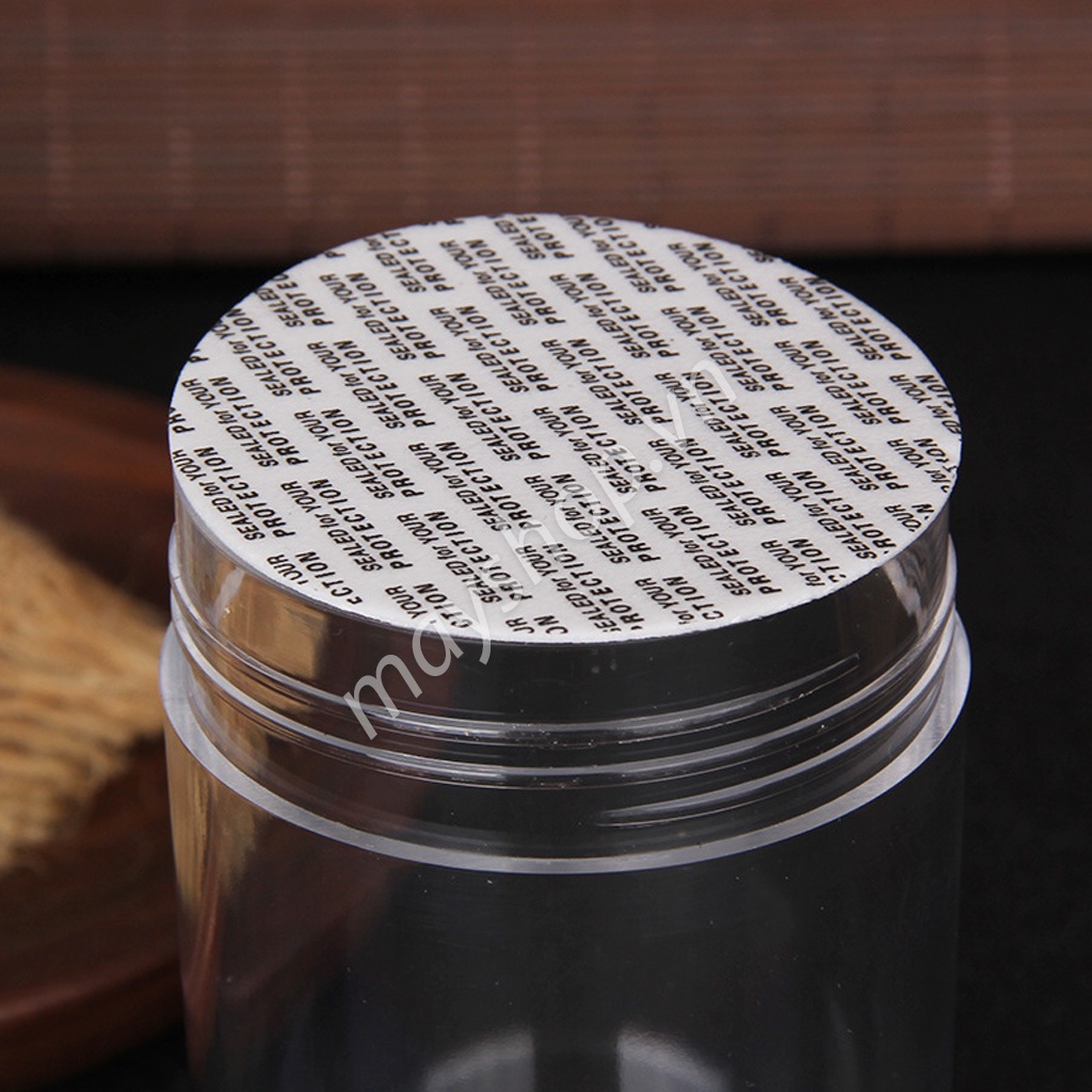 [Mua 10 Tặng 1] Màng Seal Tự Dính Cho Hũ Nhựa Pet Nắp Nhôm, Nắp Nhựa 200Ml 250Ml 500Ml 600Ml 800Ml 1000Ml 1200Ml 1500Ml
