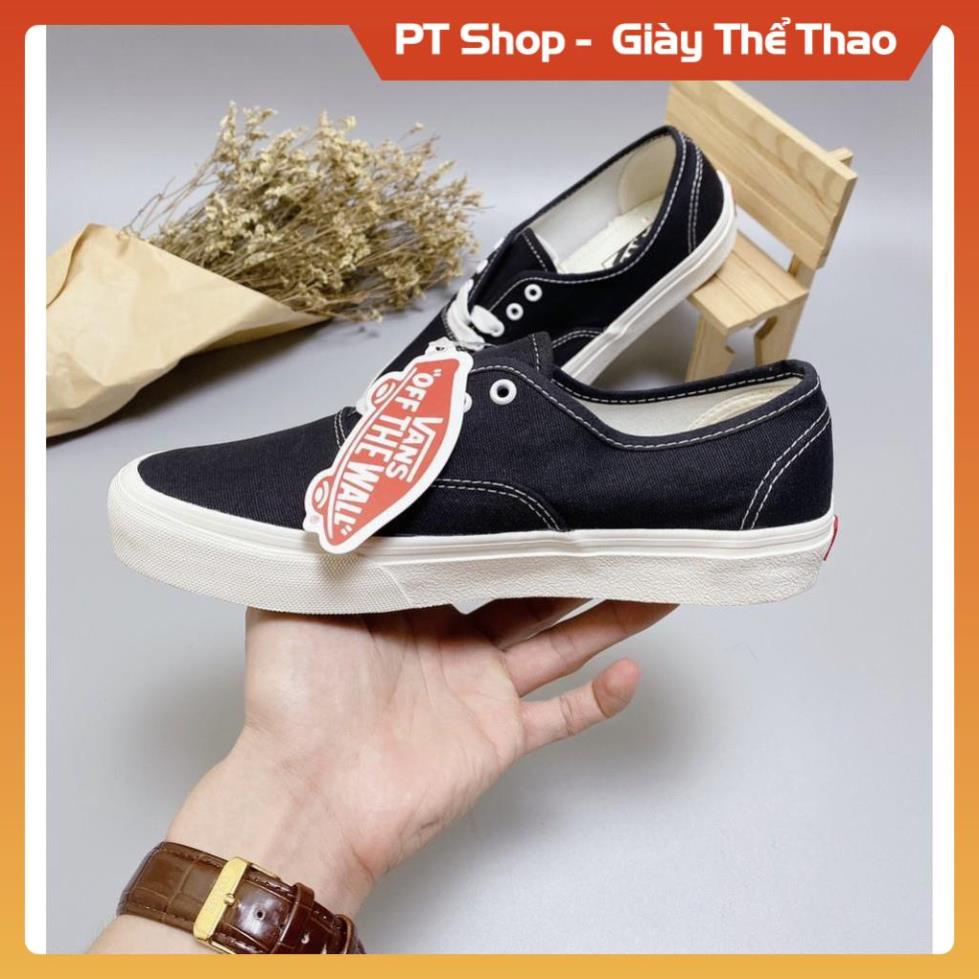 PT Shop [ Freeship - Xả Kho ] Giày Thể Thao Van Classic Nam Nữ, Giày Vải Basic Màu Đen , Giày Sneaker