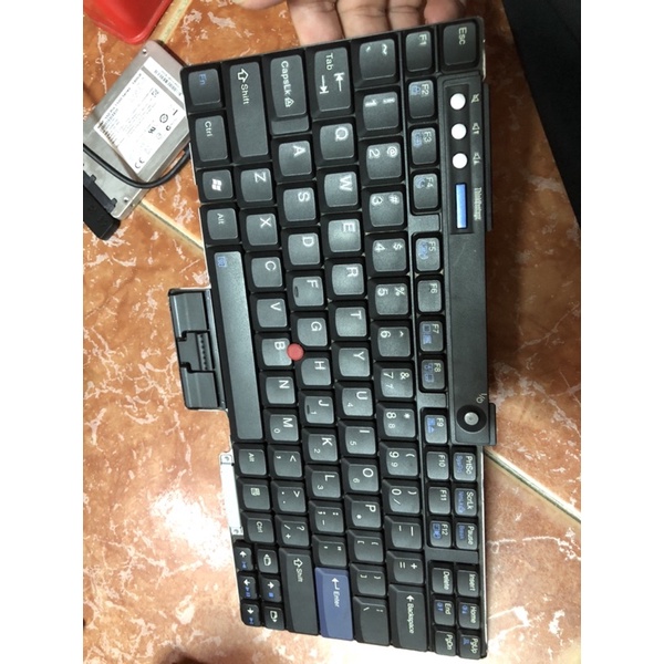 Phím lenovo core 2 t60 t61 t400 t500 fru 42t3143 bóc máy cũ nhé