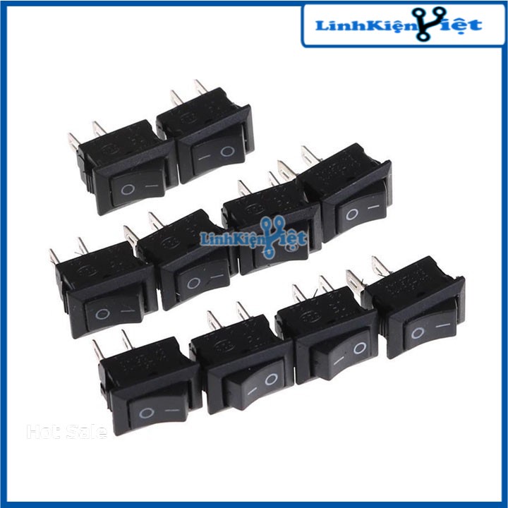 Công Tắc Bập Bênh KCD1-11 2 Chân 3A-250V