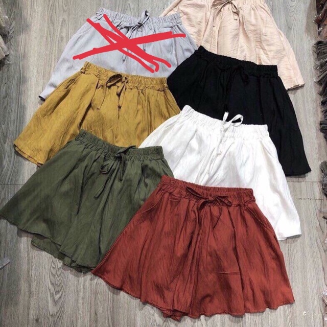 Quần đũi giả váy đẹp mát