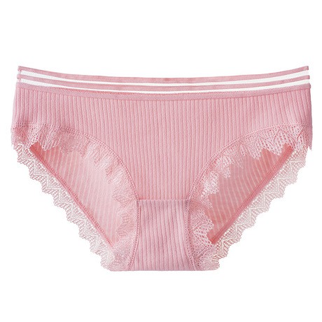 Quần lót Cotton Len Tăm Viền Ren (QL0065) | BigBuy360 - bigbuy360.vn