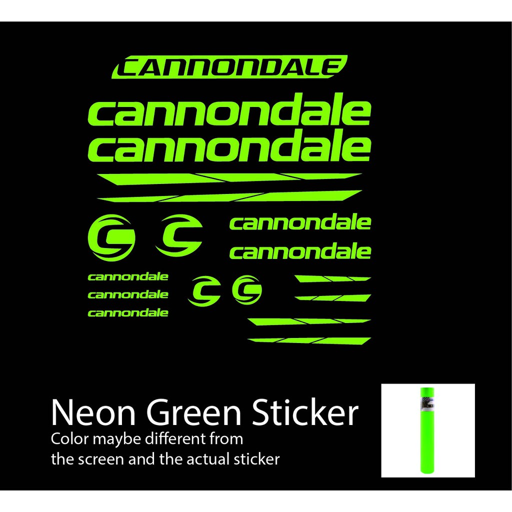 Miếng dán trang trí khung xe đạp nhiều mẫu tùy chọn