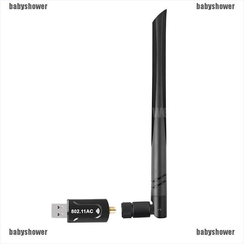 Usb Wifi Không Dây 1200mbps Có Ăng Ten 2.4g / 5g 802.11ac | BigBuy360 - bigbuy360.vn