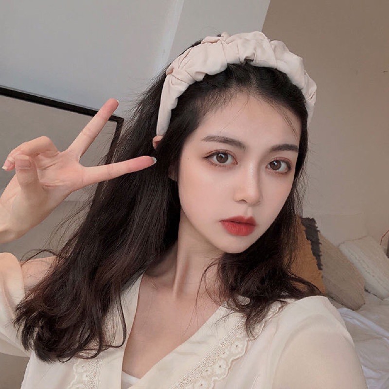 Cài tóc thời trang màu trơn - Maben