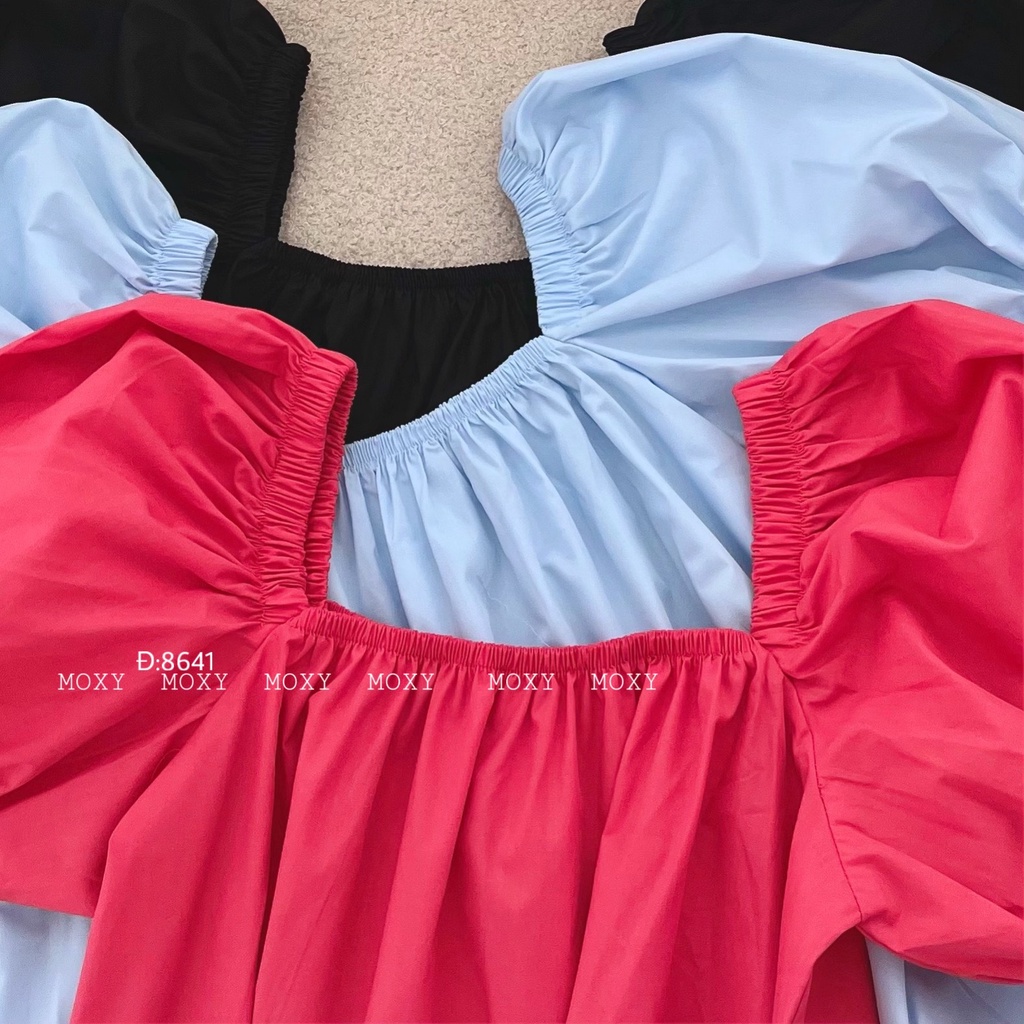 SP008641-Đầm tay phồng