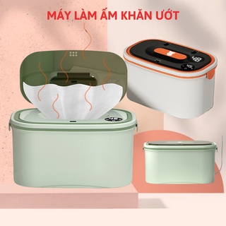 Máy ủ làm ấm khăn ướt, khăn đa năng cho bé, máy làm ấm khăn ướt màn hình led điều chỉnh nhiệt độ thông minh