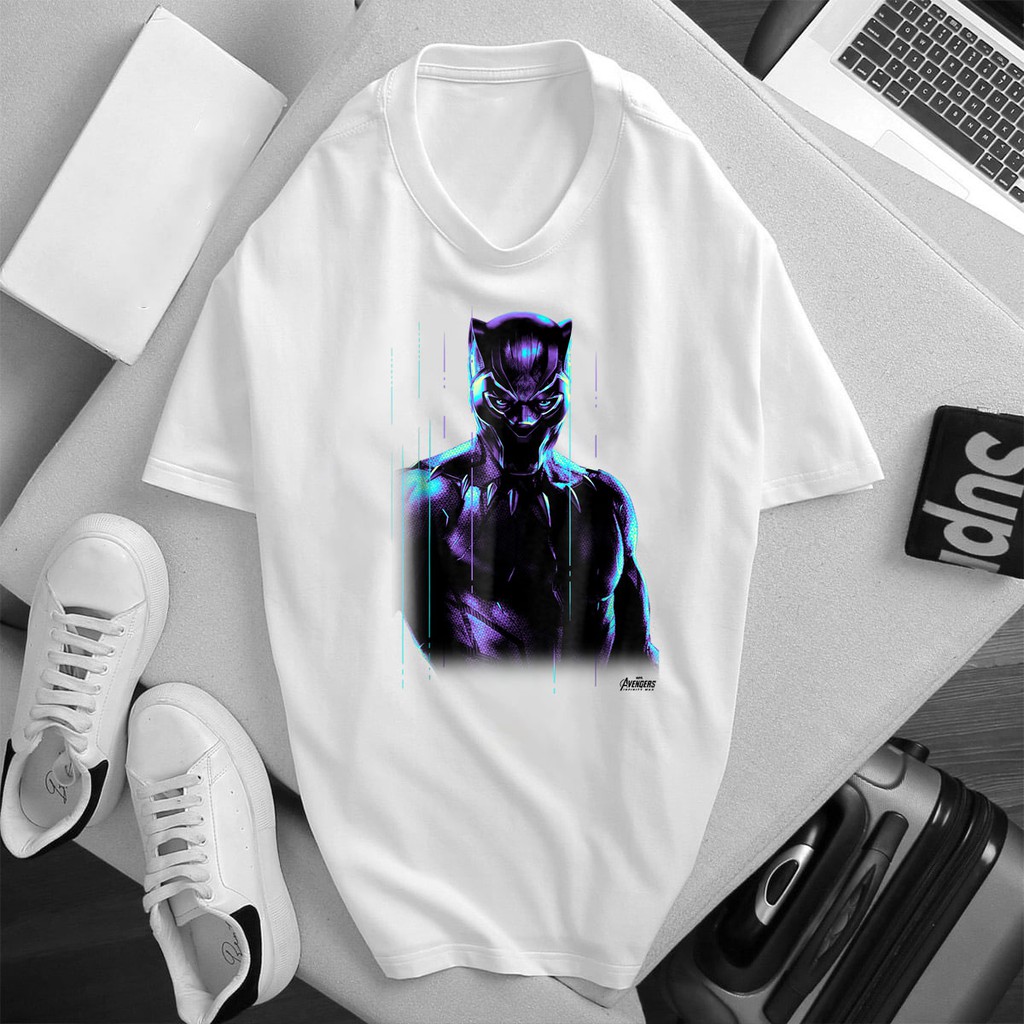 ÁO THUN NỮ UNISEX MARVEL BÁO ĐEN BLACK PANTHER IN HÌNH CỰC ĐỘC GIÁ RẺ CỰC SHOCK CÓ SIZE TRẺ EM - 530