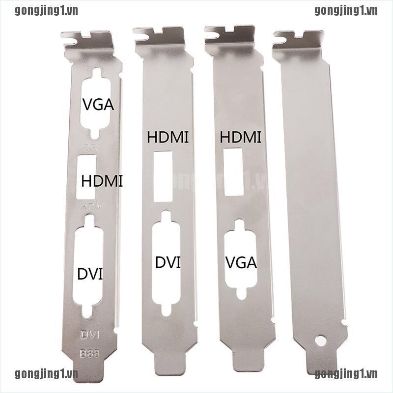 Gia 1pc 12cm High Fig Bracket Adapter Hdmi Dvi Vga Port For Video Connector