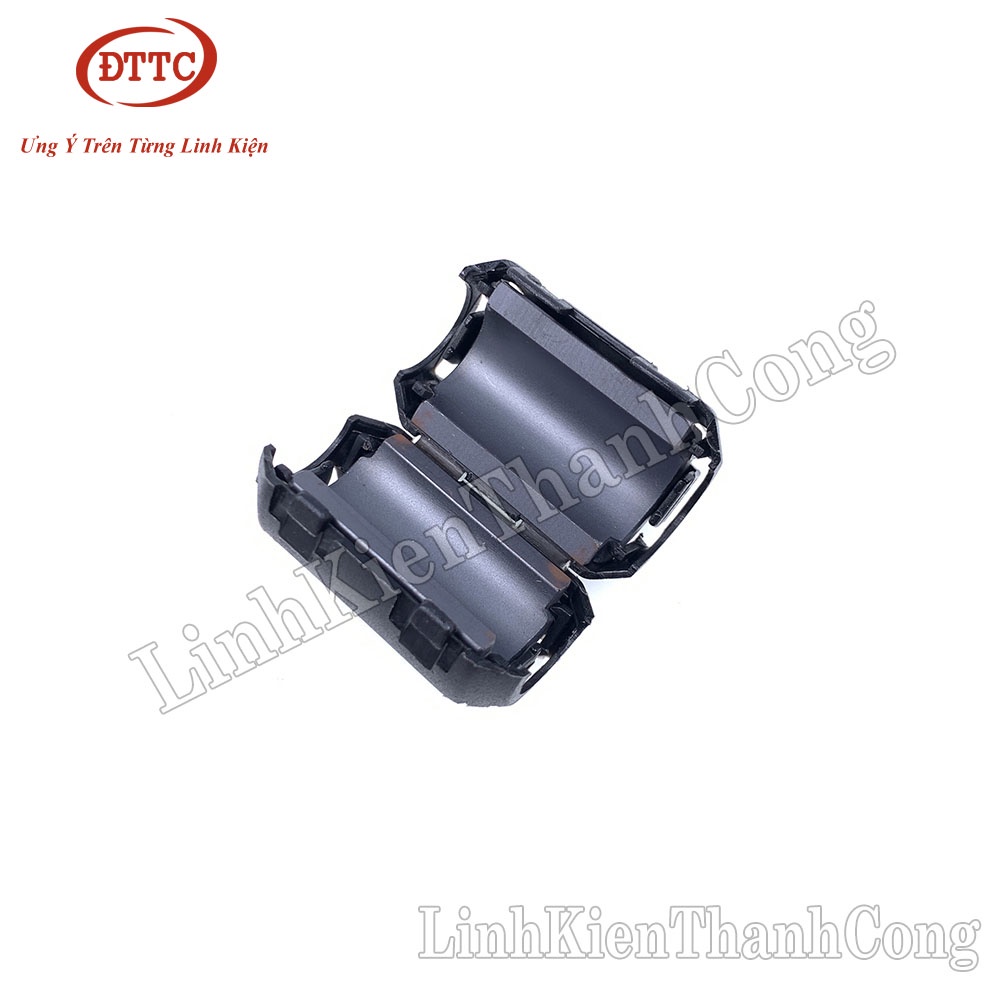 Cục Chống Nhiễu, Khử Từ, Lõi Ferrit Lọc Nhiễu EMI Cho Dây Đường Kính 12-13mm