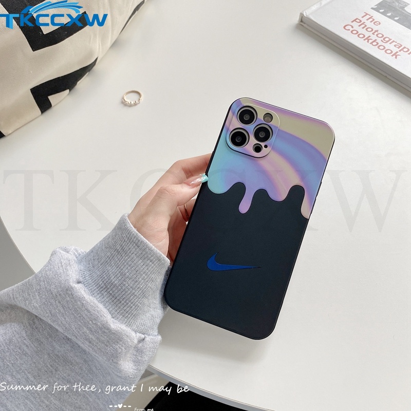 Ốp điện thoại silicon mềm hình que kem cầu vồng cho Samsung Galaxy S21 S20 S10 Plus S20 S21 Ultra S20 Fe Note 10 S10