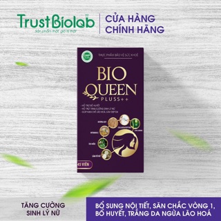 BIOQUEEN PLUSS - CÂN BẰNG NỘI TIẾT TỐ NỮ, BỔ HUYẾT, TRẮNG MỊN DA